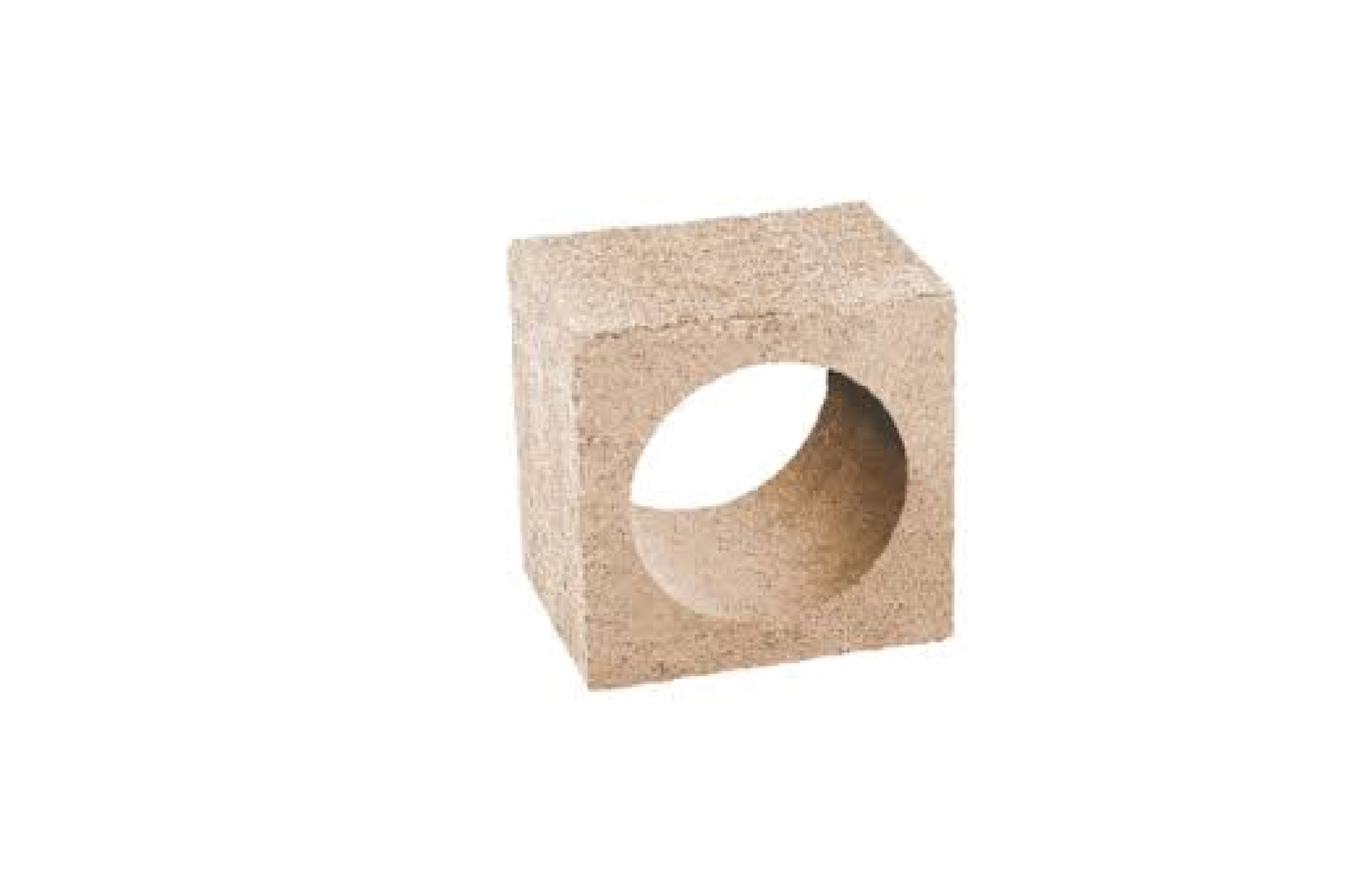 bloque de concreto circular