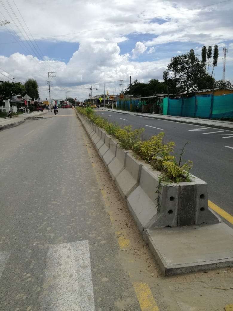 barreras de seguridad para la via tipo new jersey